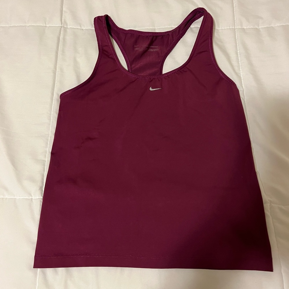Nike: dri fit tank top | size: small | color: purple